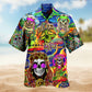 Hippie Skull Peace Life Color Limited Edition 5 – Hawaiian Shirt