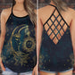 Hippie Soul Peaceful Moon Vibes - Hollow Tank Top