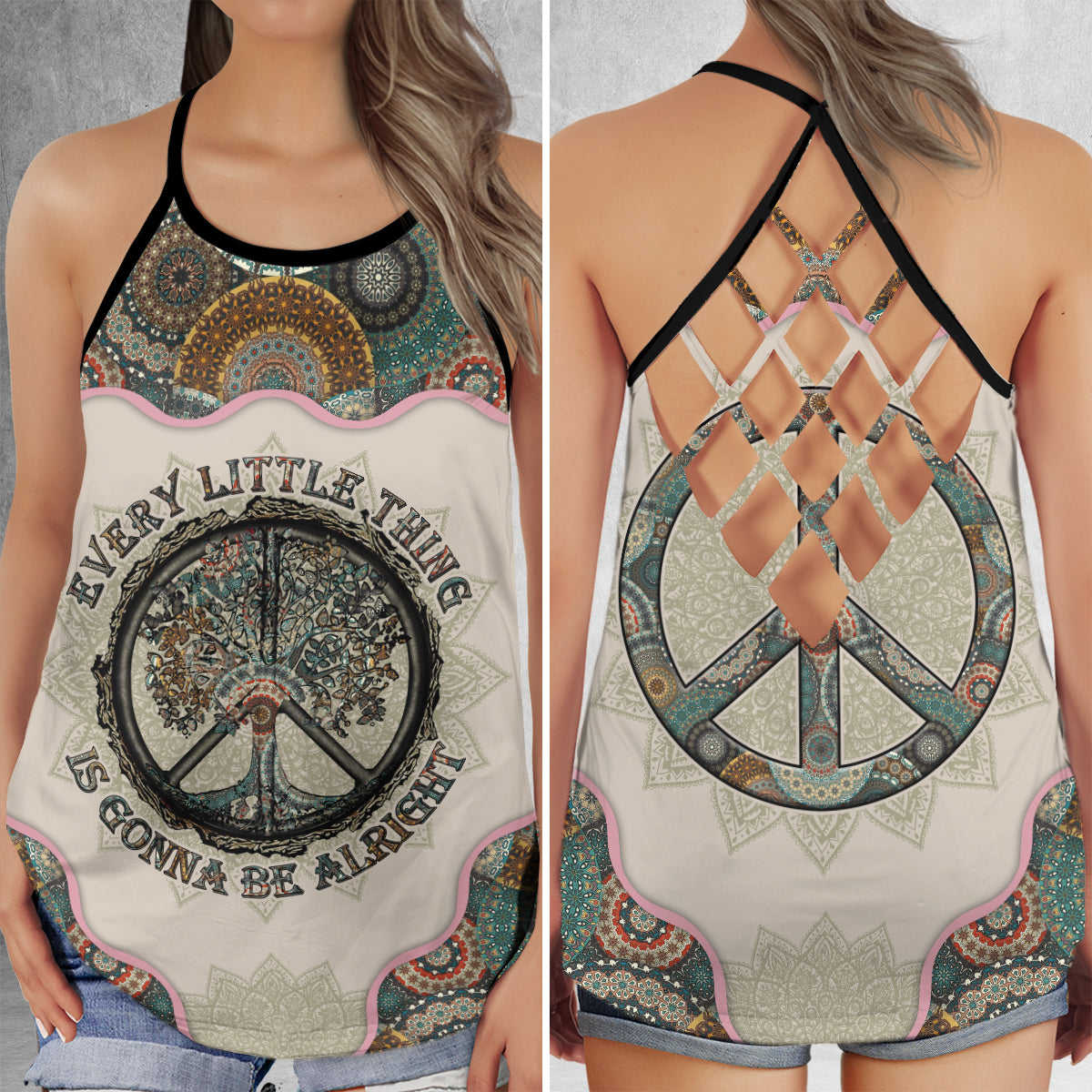 Hippie Every Little Thing Collection – Hollow Tank Top