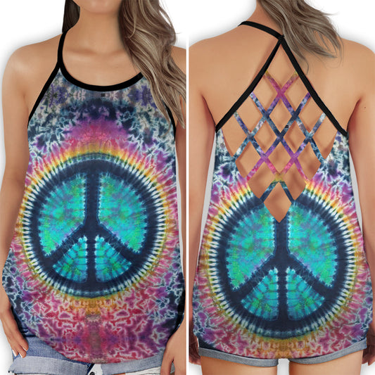 Hippie Soul Colorful Good Day Vibes - Hollow Tank Top