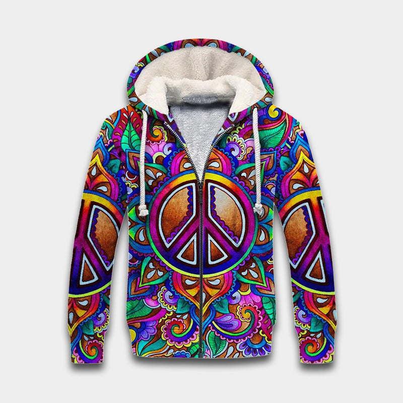 Hippie Special Art – 3D Hoodie
