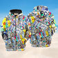 Hippie Spirit Peace Art – 3D Hoodie