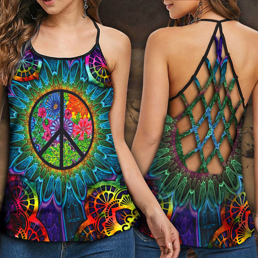 Hippie Summer Vibes Beautiful – Hollow Tank Top
