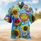 Hippie Sunflower Peace And Life Psychedelic Art Limited Edition – Hawaiian Shirt