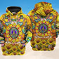 Hippie Sunflowers Love Sunshine Art – 3D Hoodie