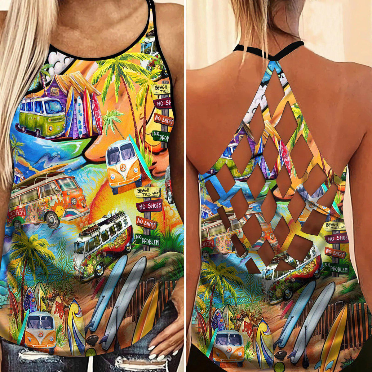 Hippie Summer Vibes Limited Edition 5 – Hollow Tank Top