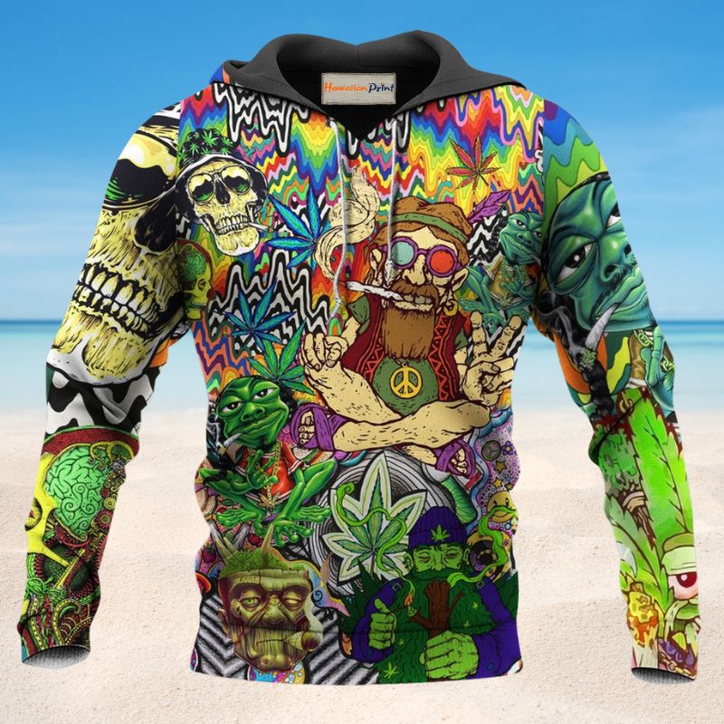 Hippie Freedom Vibe Style - 3D Hoodie