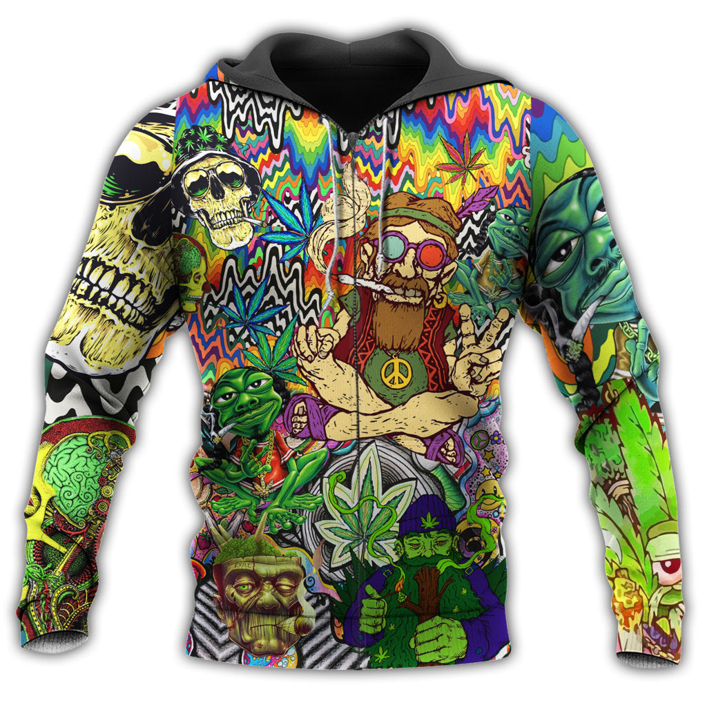 Hippie Freedom Vibe Style - 3D Hoodie2