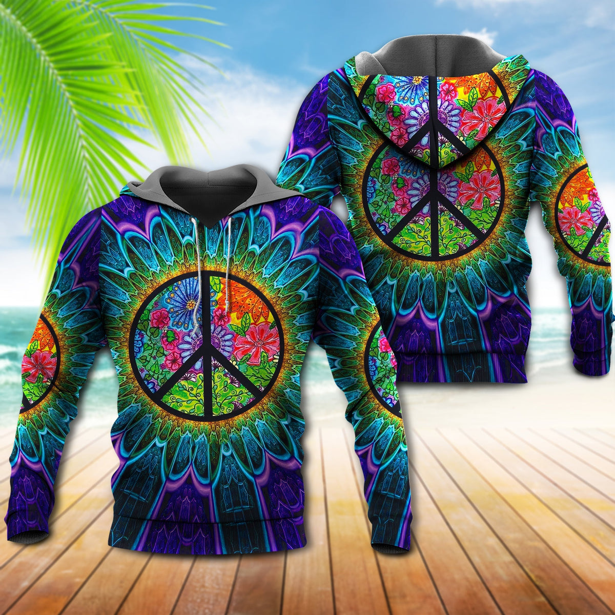 Hippie Lover Stunning Style - 3D Hoodie3