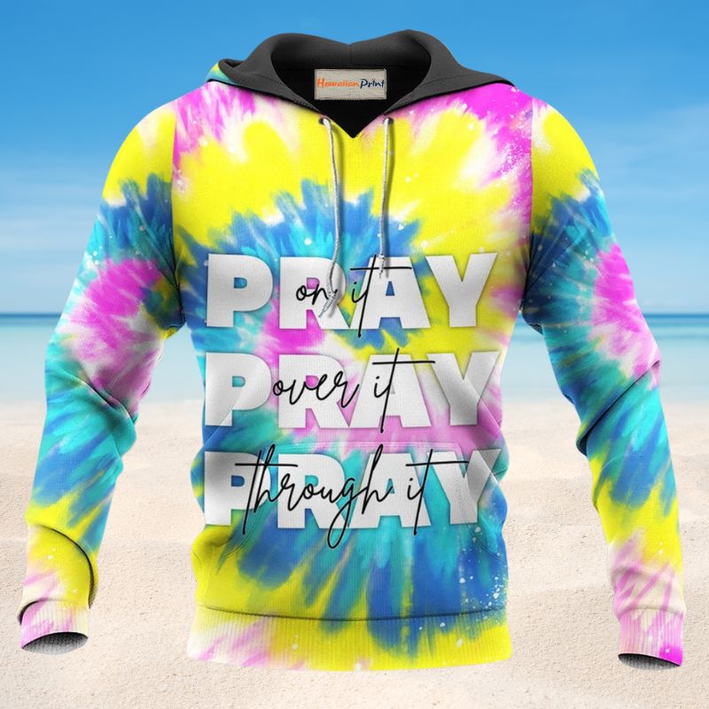 Hippie Pray On It - 3D Hoodie