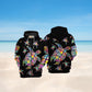 Hippie Turtle Love Ocean Art – 3D Hoodie2