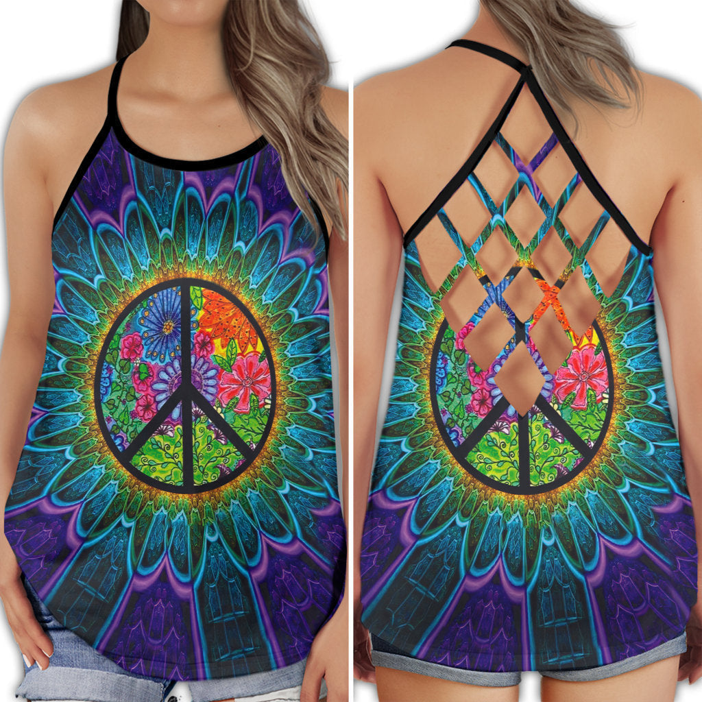 Hippie Peaceful Beautiful Collection – Hollow Tank Top