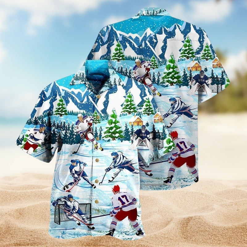 Hockey Lover Limited Edition – Hawaiian Shirt