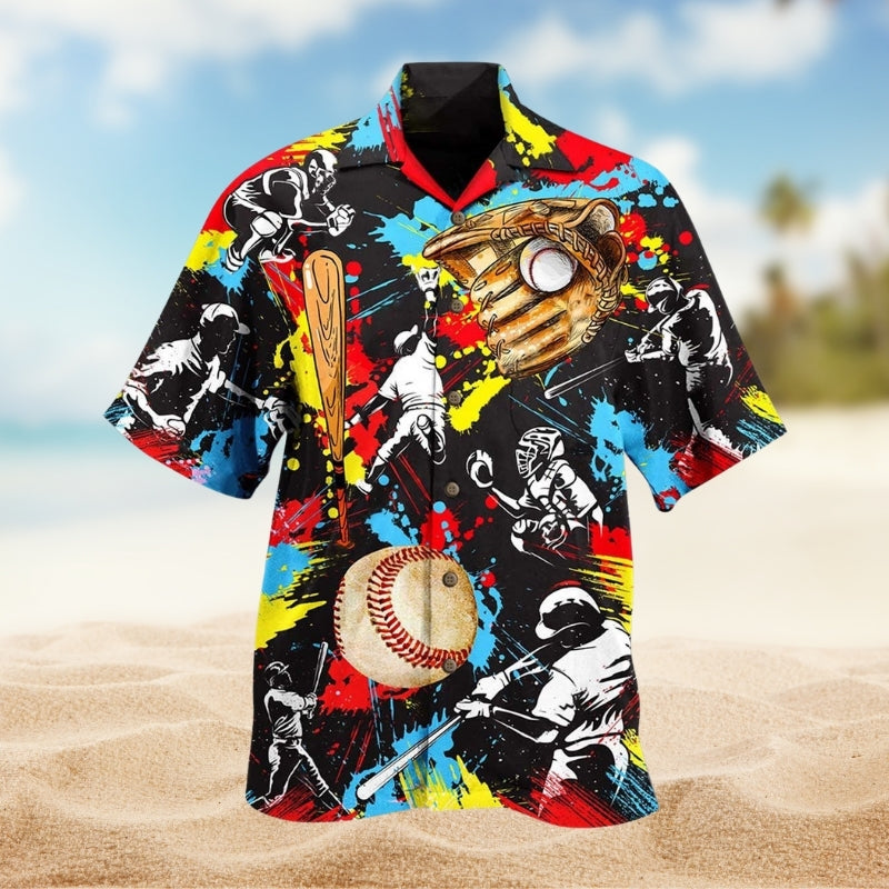 Hockey Painting Love It Limited Edition – Hawaiian Shirt