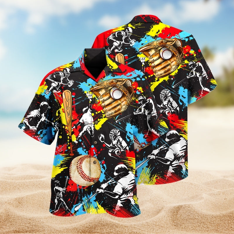 Hockey Painting Love It Limited Edition – Hawaiian Shirt