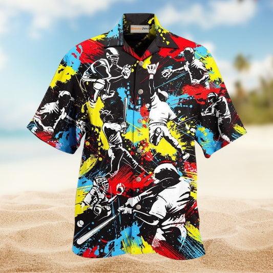 Hockey Retro Full Color Limited Edition – Hawaiian Shirt