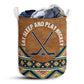 Hockey Suede Pattern Style - Laundry Basket - Owls Matrix LTD