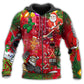Hockey Christmas Game Time - 3D Hoodie2