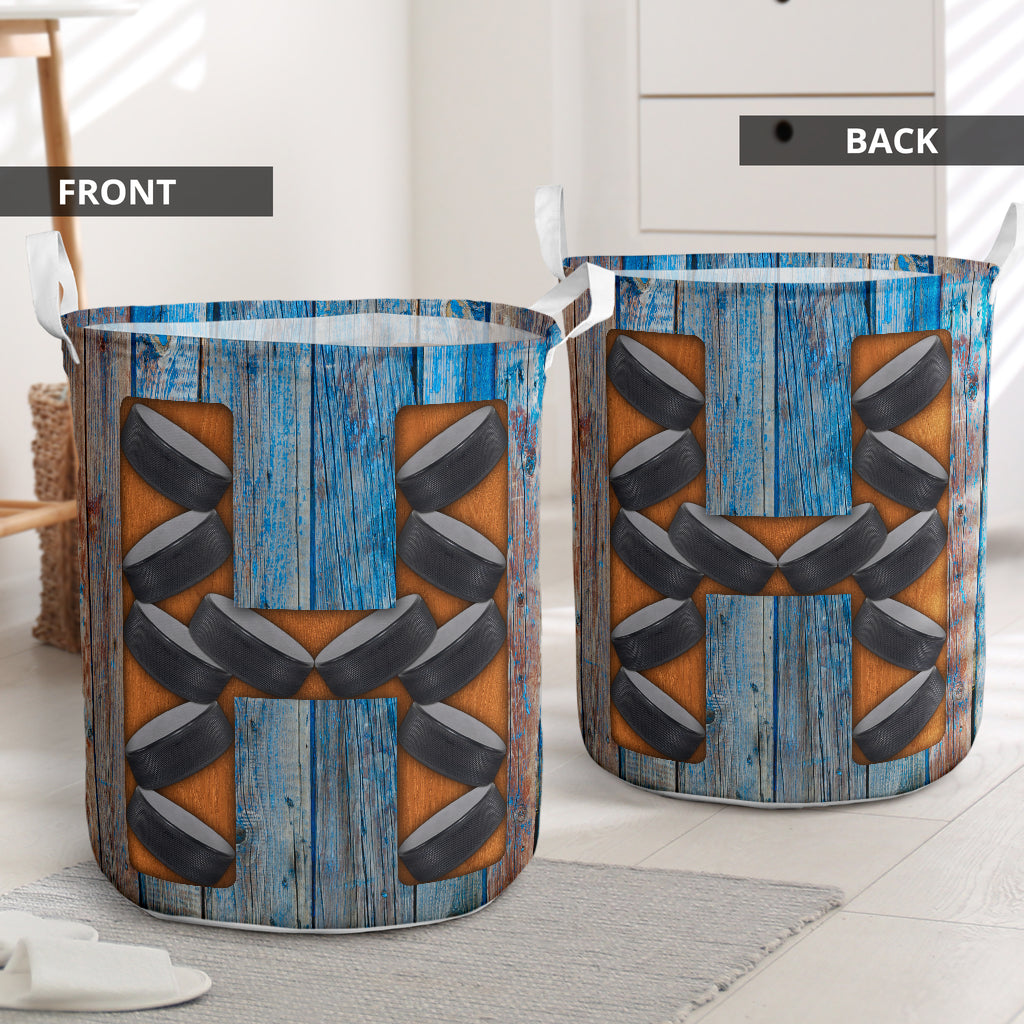 Hockey Fully Three Color - Laundry Basket - Owls Matrix LTD