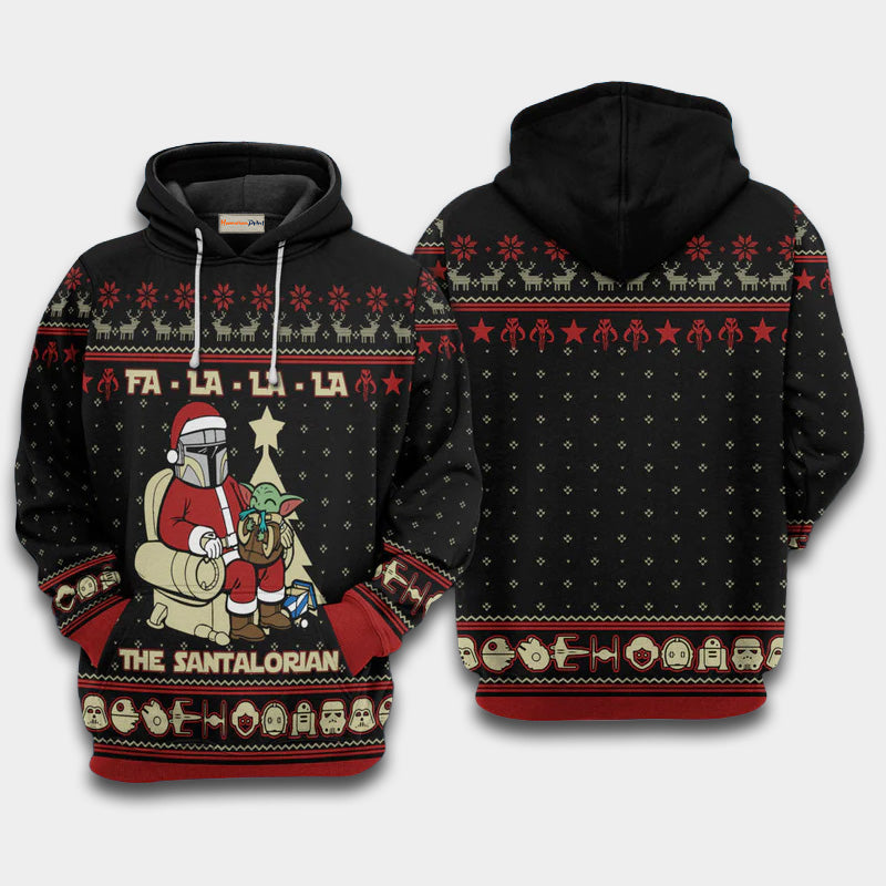 Holiday Space Warrior Parody Quote – 3D Hoodie