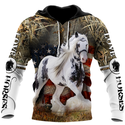 Gypsy Horse All Over Print Art – 3D Hoodie