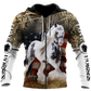 Gypsy Horse All Over Print Art – 3D Hoodie