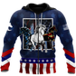 Horses Flag All Over Print Art – 3D Hoodie