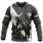 Friesian Black Horse Style - 3D Hoodie