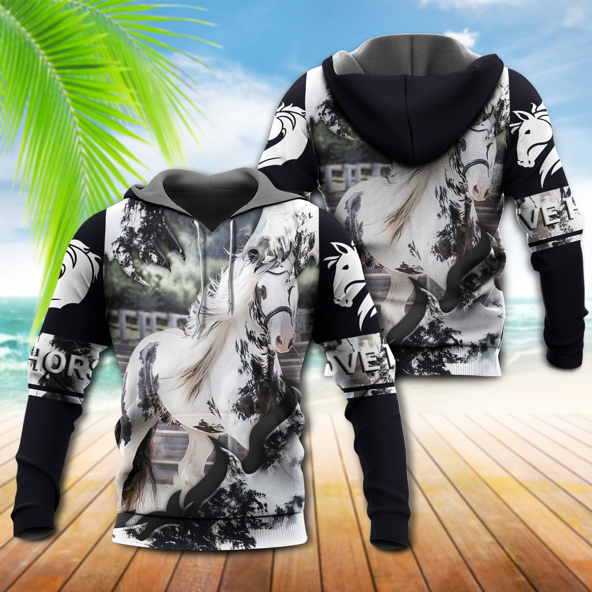 Gypsy Horse Amazing Style - 3D Hoodie