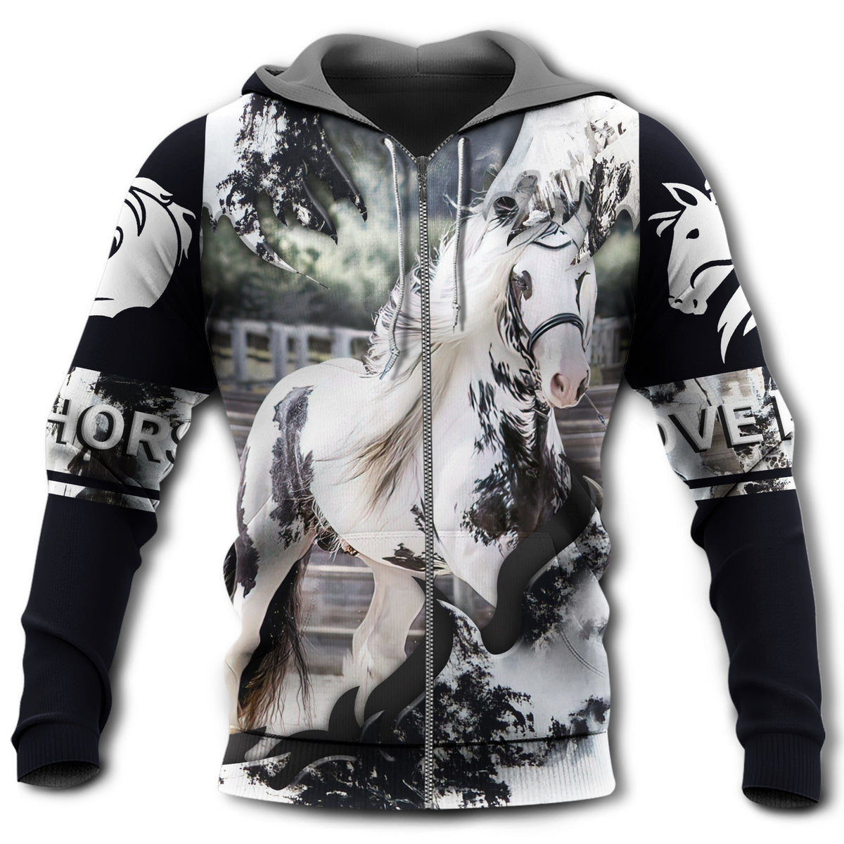 Gypsy Horse Amazing Style - 3D Hoodie