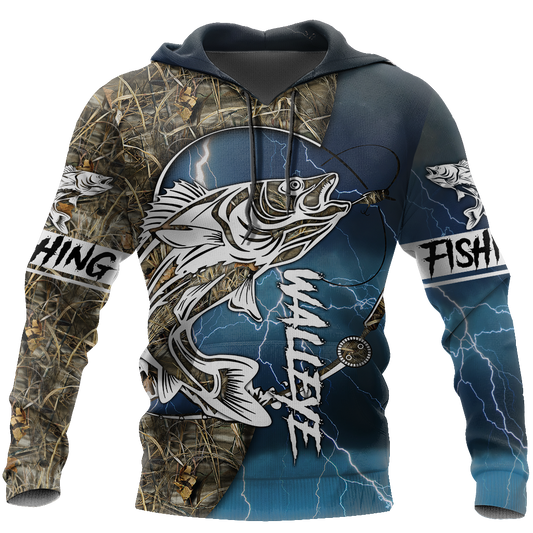 Collection Walleye Fishing Gear – 3D Hoodie