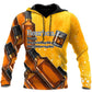 Bourbon Glue Holding Humor Art – 3D Hoodie