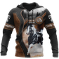American Paint Horse All Over Print Art – 3D Hoodie