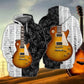 Bass Guitar Musician Art – 3D Hoodie