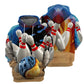 Classic Bowling Art – 3D Hoodie