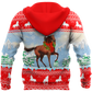 Horse Christmas 3D Art – 3D Hoodie