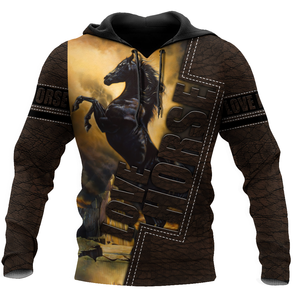 Love Horse 3D All Over Printed Shirts – 3D Hoodie