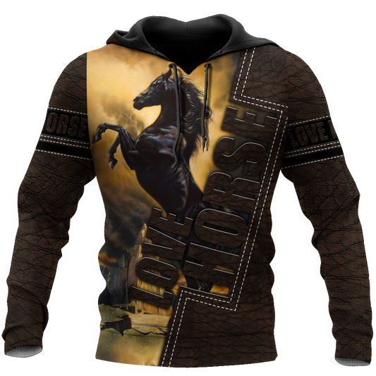 Love Horse 3D All Over Printed Shirts – 3D Hoodie