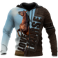 Horse Love 3D Printed Art – 3D Hoodie