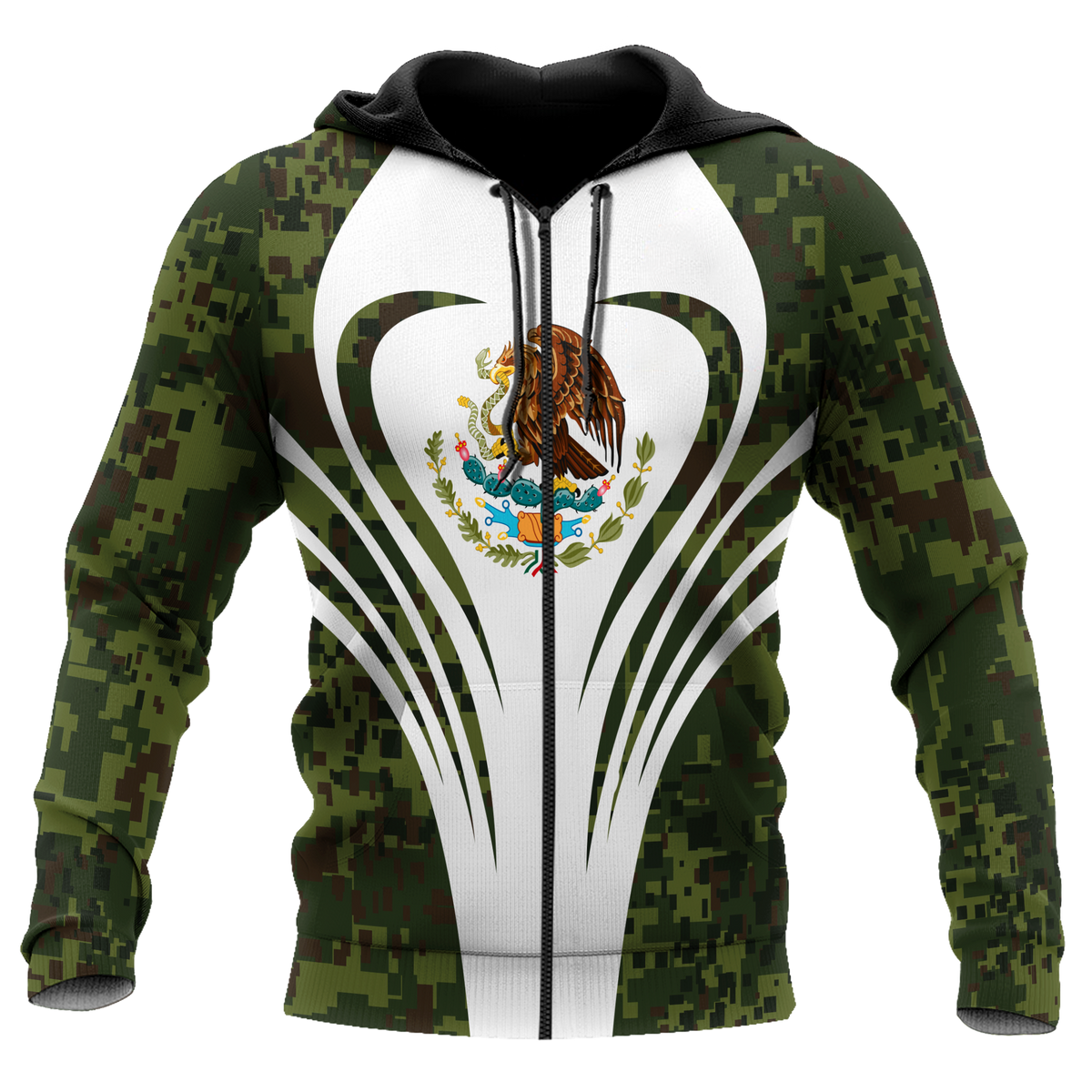 Love Mexican Heritage Art - 3D Hoodie