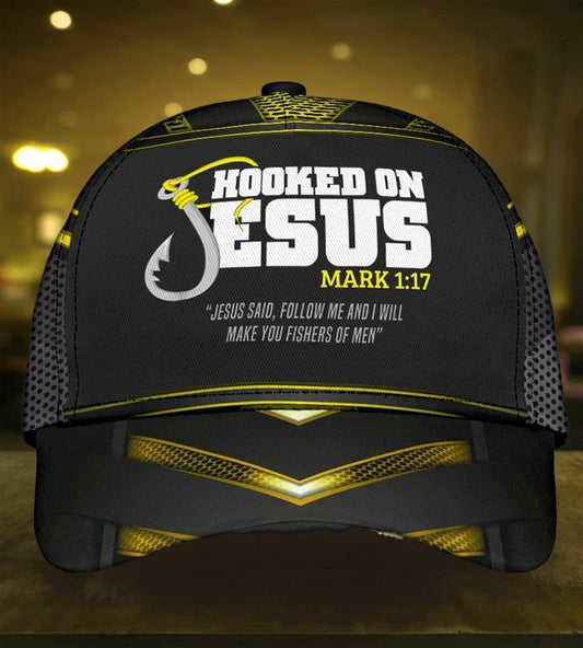 Faith Fishing Hooked Message – Classic Cap