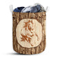 Horse Bark Wood Awesome - Laundry Basket - Owls Matrix LTD