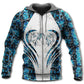 Beautiful Horse Blue Style - 3D Hoodie