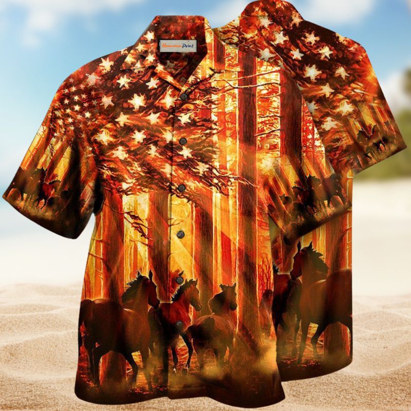 Horse Born To Ride Edition – Hawaiian Shirt