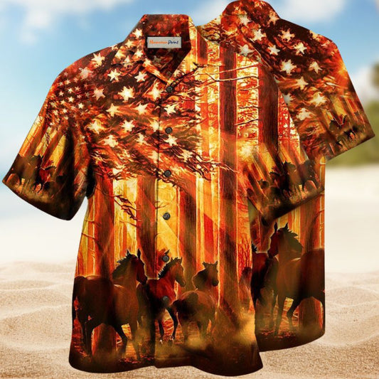 Horse Born To Ride Edition – Hawaiian Shirt