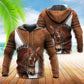 Horse Cool Leather Style - 3D Hoodie