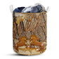 Horse Floral Wood Nice Style - Laundry Basket - Owls Matrix LTD
