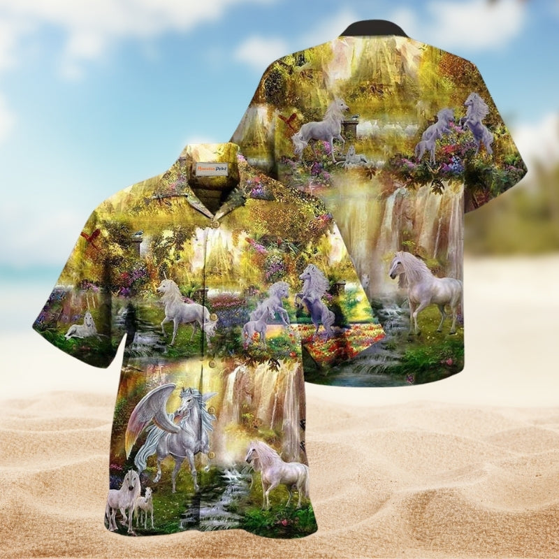 Horse Fly To Paradise Limited Edition – Hawaiian Shirt