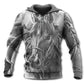 Horse Grey Classic Elegant Style - 3D Hoodie