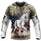 Gypsy Horse Love America - 3D Hoodie